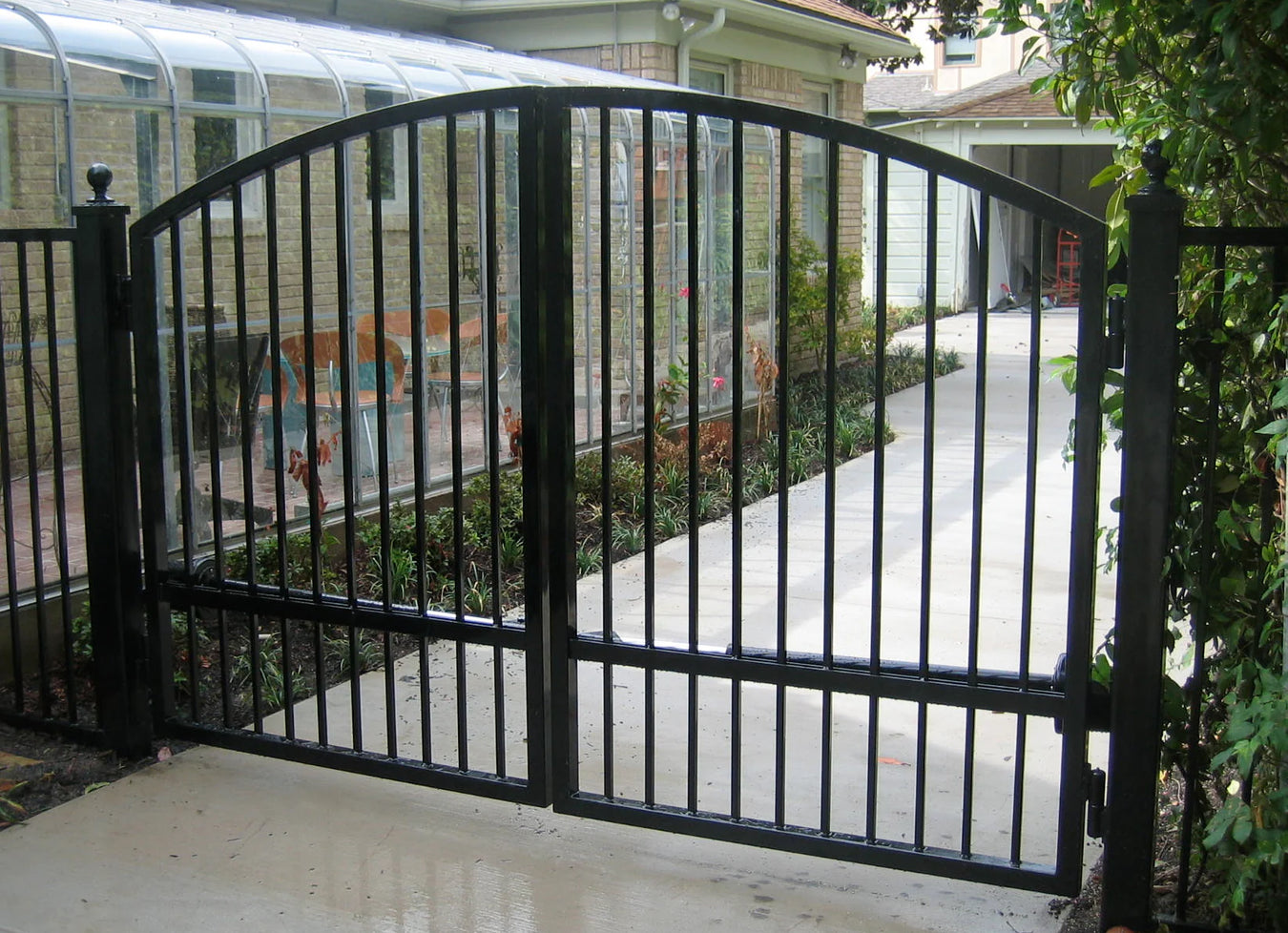 Ornamental Iron Swing Gate Hardware